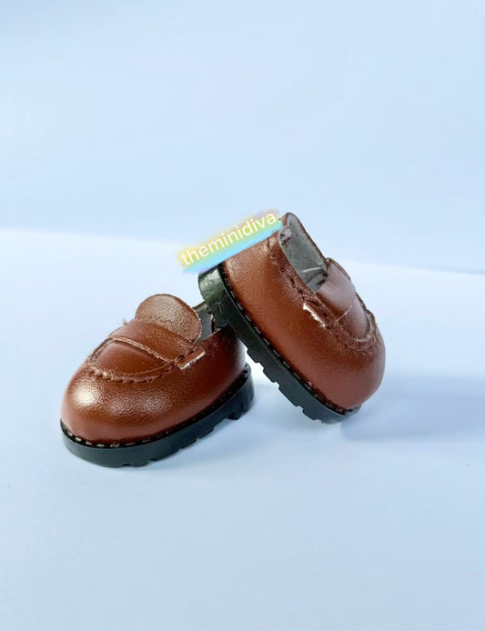 Labubu shoes for Labubu dress shoes Labubu footwear, brown loafers