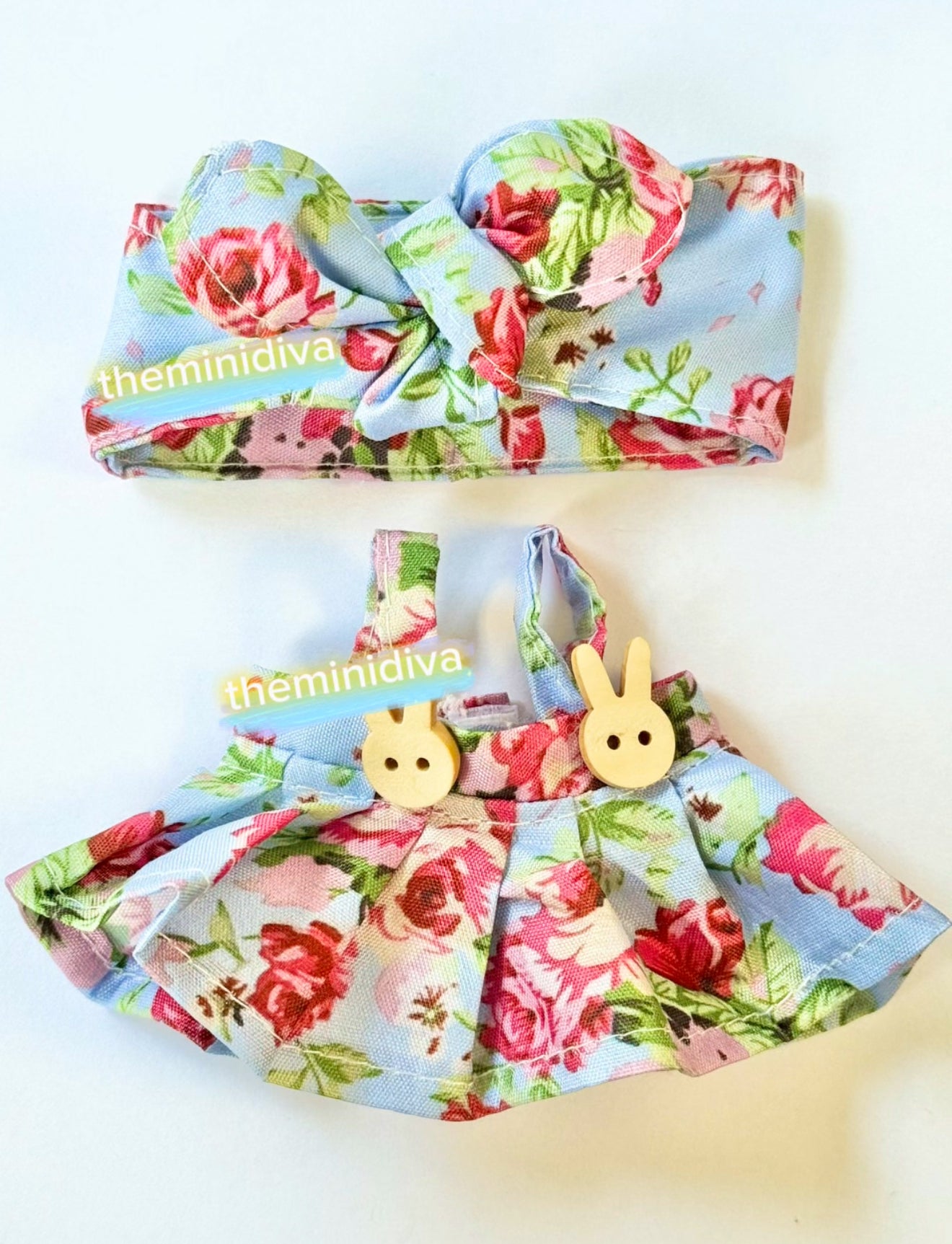 Labubu clothes for Labubu outfits summer dress Labubu sun hat Labubu sweater cardigan Labubu babydoll dress