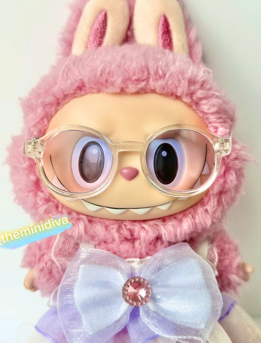 Labubu glasses Labubu sunnies Labubu sunglasses, gradient lilac pink
