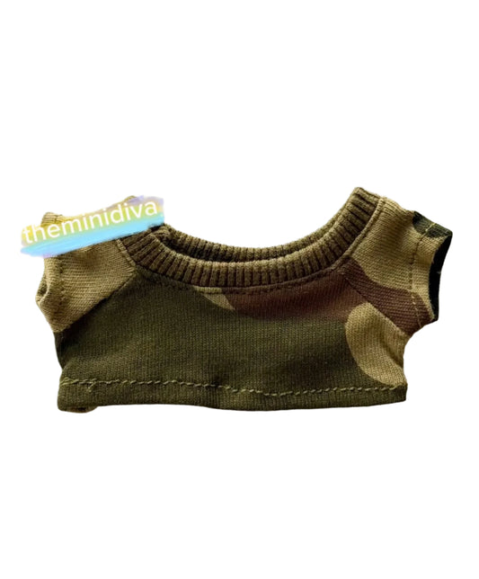 Labubu tops Labubu shirts Labubu T-shirts, camouflage