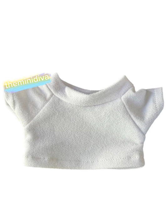 Labubu tops Labubu shirts Labubu T-shirts, solid white