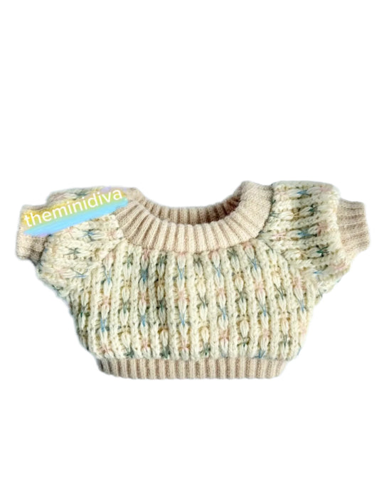 Labubu tops Labubu shirts Labubu sweaters, beige sweater